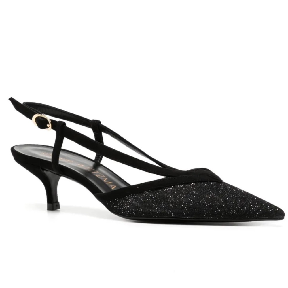 NEW Stuart Weitzman Noche 50mm slingback pumps